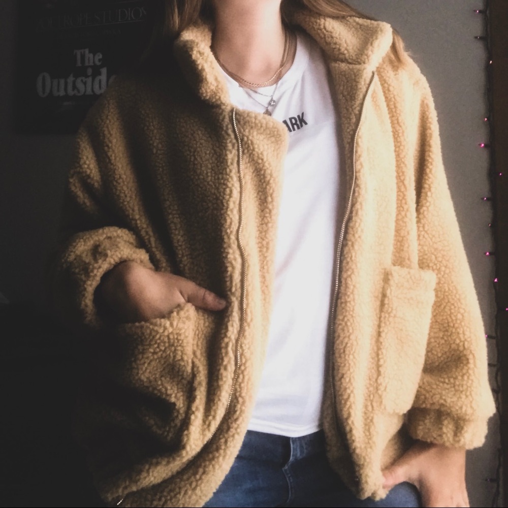 Zaful Teddy Coat